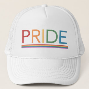 Boné de Caminhoneiro Arco-Íris Orgulho Gay LGBT
