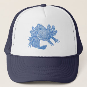Boné de Caminhoneiro Axolotl - AZUL