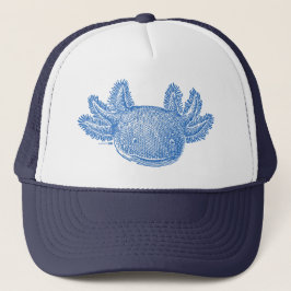 Boné de Caminhoneiro Axolotl - AZUL