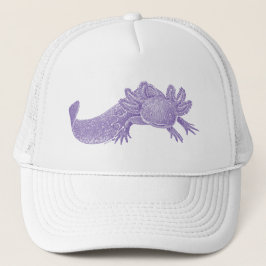 Boné de Caminhoneiro Axolotl - ROXO