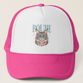 Boné de Caminhoneiro Boujie Cat