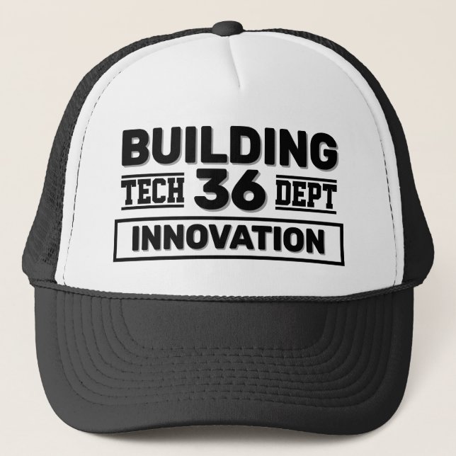 Boné de Caminhoneiro Building 36™ (Frente)