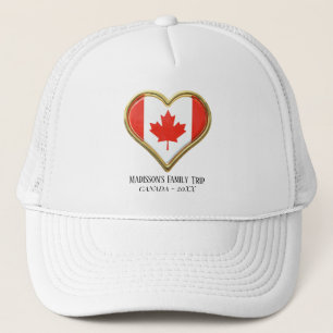Boné de Caminhoneiro Canadá Simples Moderno