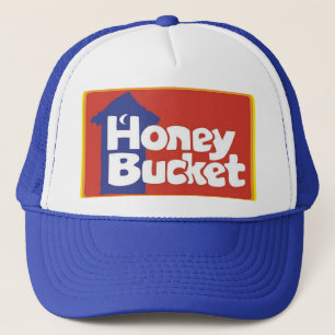 Boné de Caminhoneiro com Logo da Honey Bucket