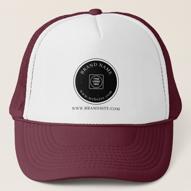 Boné de Caminhoneiro com Logotipo de Empresa Perso (Frente)