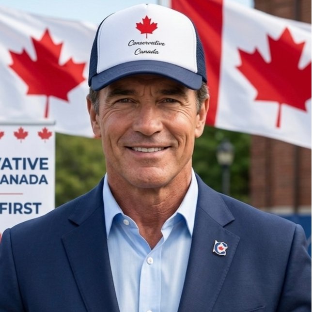 Boné de Caminhoneiro Conservador Canadá (Criador carregado)