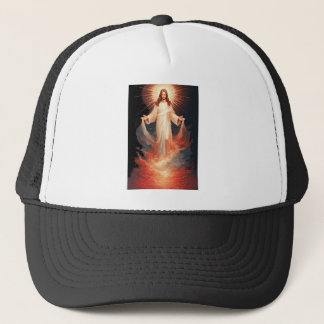 Boné de Caminhoneiro Cristão Glorioso Cristo Ressu