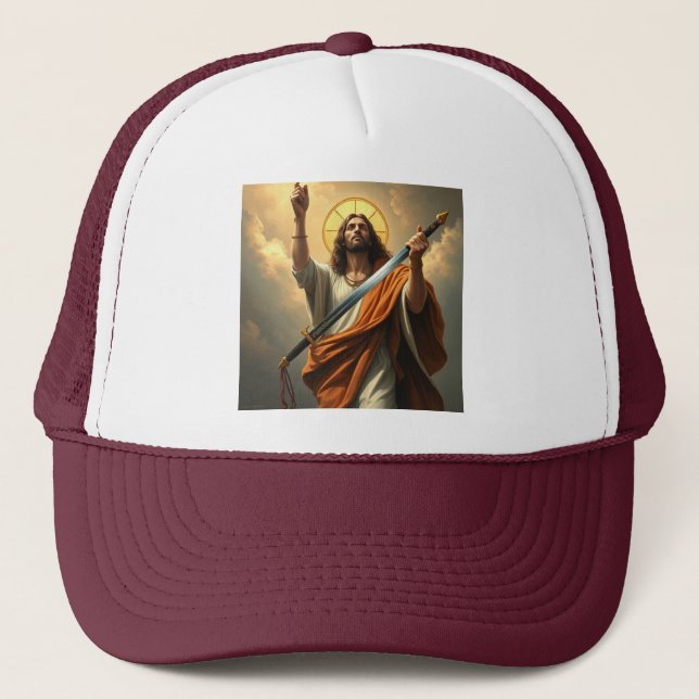 Boné de Caminhoneiro Cristo Retorna (Frente)