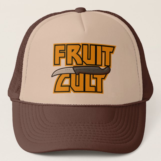 Boné de Caminhoneiro Culto da Fruta (Frente)