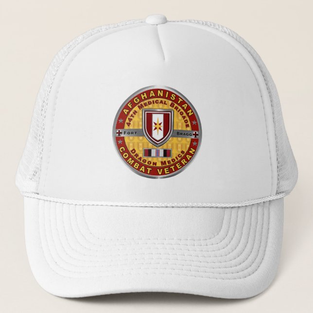 Boné de Caminhoneiro da 44ª Brigada Médica (Frente)