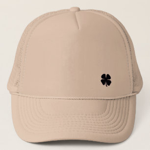 boné de caminhoneiro de espuma caqui Black Clover