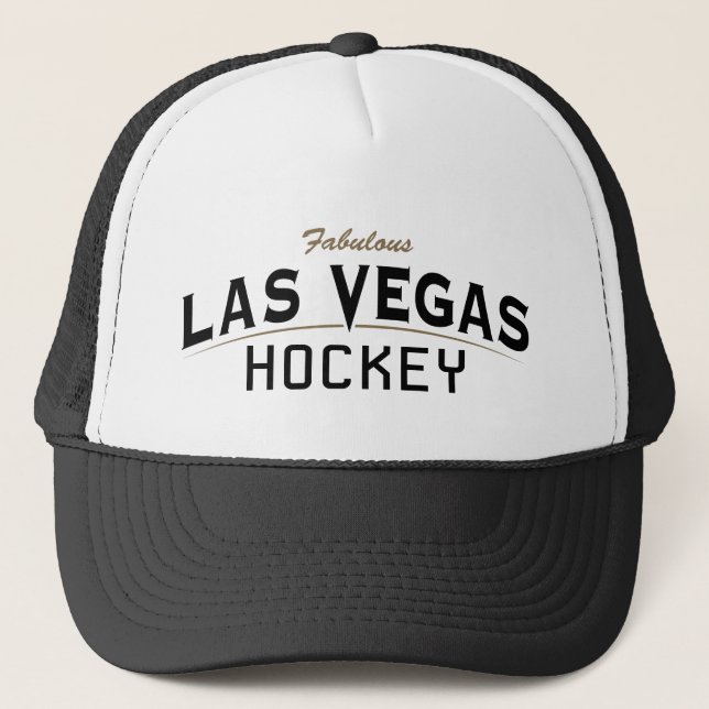 Boné de Caminhoneiro de Hockey Las Vegas (Frente)