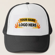 🎵 Boné de Caminhoneiro de Merch da Banda | Logoti