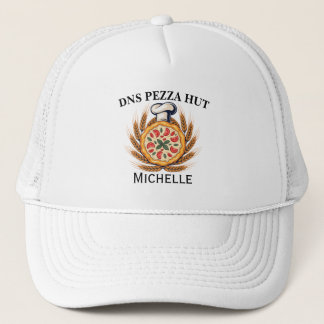 Boné de Caminhoneiro de Pizzaria Personalizada | P