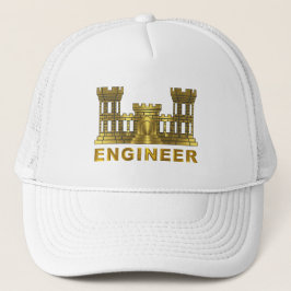 Boné de Caminhoneiro do Corpo de Engenheiros