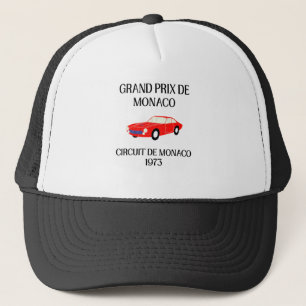Boné de Caminhoneiro do Grande Prêmio de Mônaco Vi