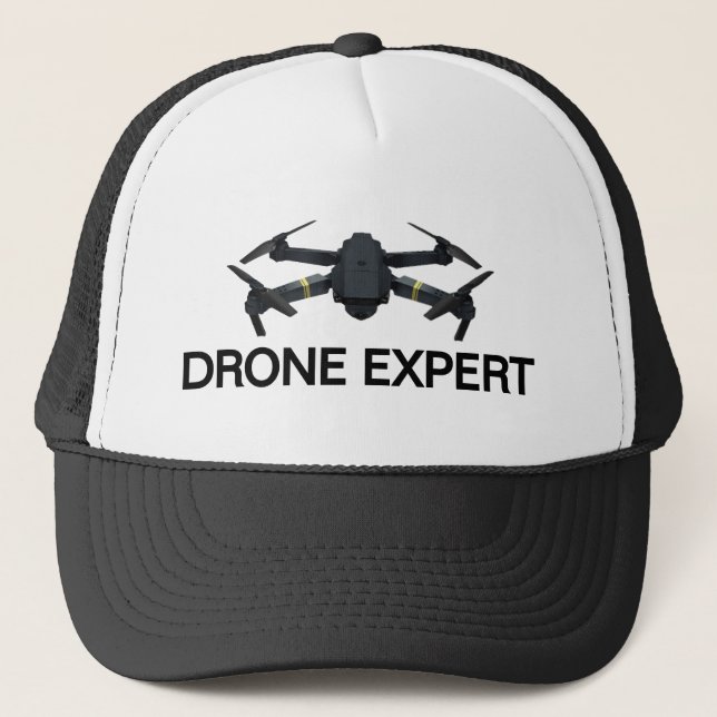 Boné de Caminhoneiro Drone Expert™ (Frente)