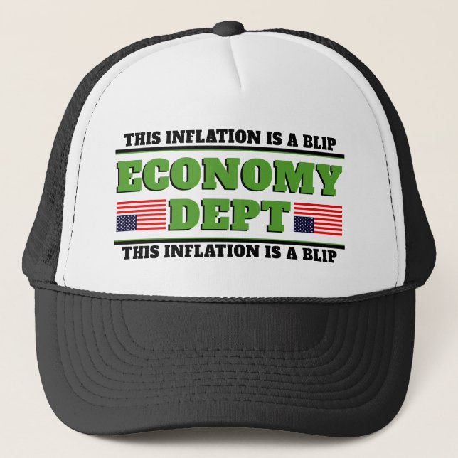 Boné de Caminhoneiro Economy Dept.™ (Personalize!) (Frente)