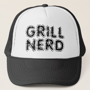 Boné de caminhoneiro engraçado Grill Nerd para che
