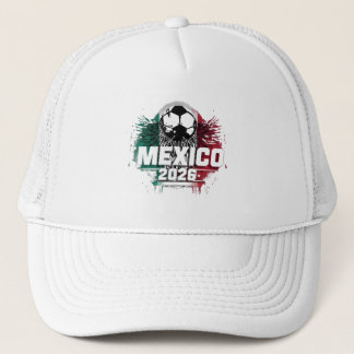 Boné de Caminhoneiro Fã de Futebol México Copa do