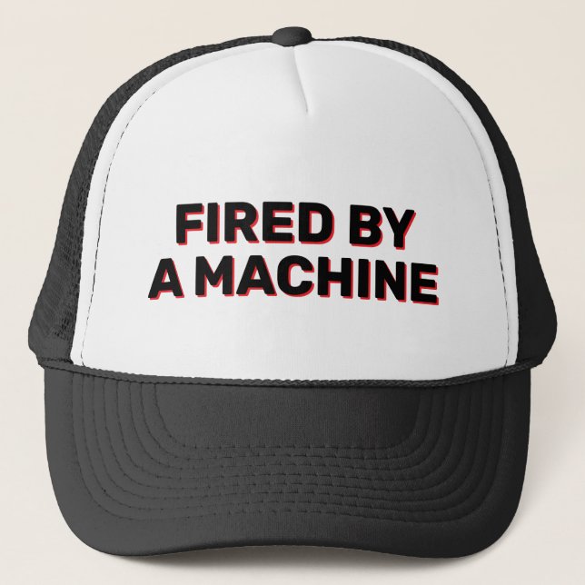 Boné de Caminhoneiro Fired By A Machine™ (Frente)