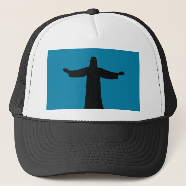 Boné de caminhoneiro jesus cristo (Frente)