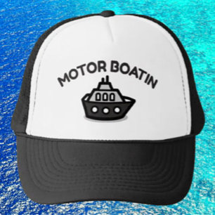 Boné de Caminhoneiro Motor Boatin' – Sarcasmo Dive