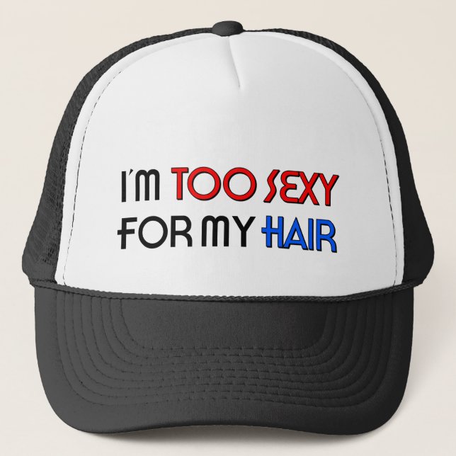 Boné de Caminhoneiro Muito Sexy Para Cabelo (Frente)