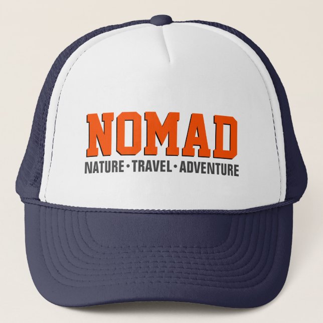 Boné de Caminhoneiro Nomad™ (Frente)