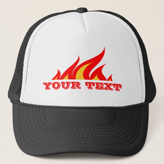 Boné de caminhoneiro personalizado com logotipo de (Frente)
