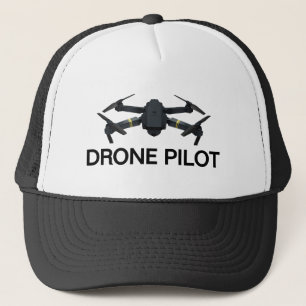 Boné de Caminhoneiro Piloto de Drone