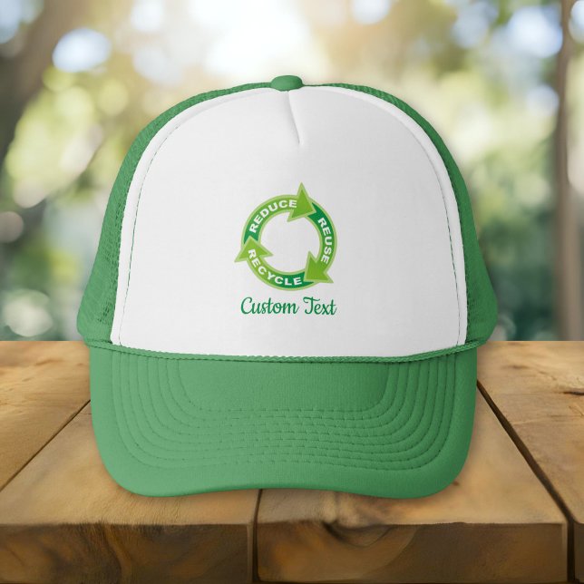 Boné de Caminhoneiro Reduzir Reutilizar Reciclar (Criador carregado)