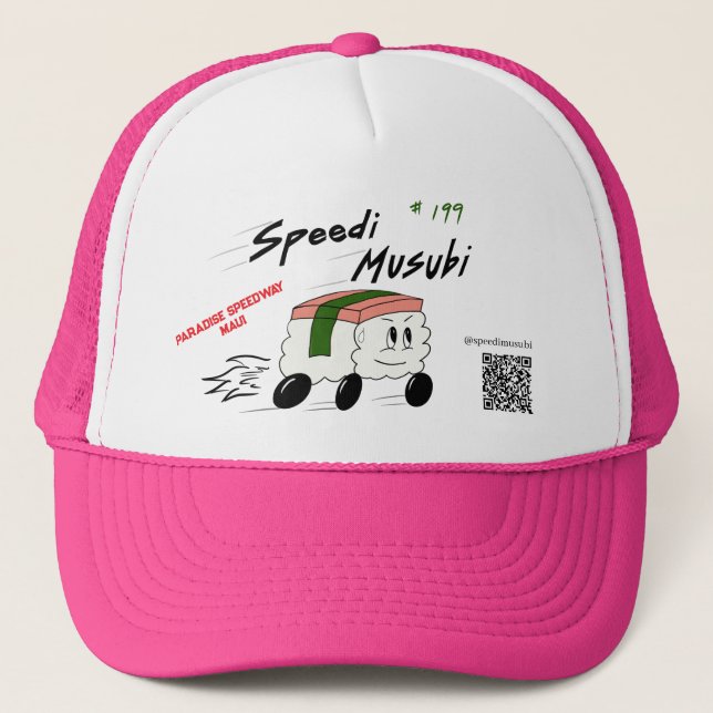 boné de caminhoneiro Speedi Musubi (Frente)