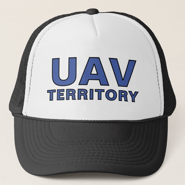 Boné de Caminhoneiro UAV Territory™  (Frente)