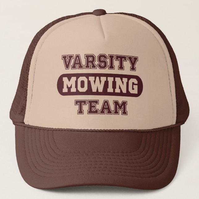 Boné de Caminhoneiro Varsity Mowing (Frente)