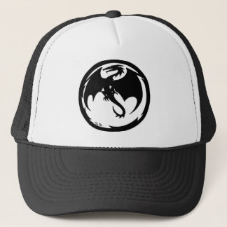 Boné de camionista Black Dragon