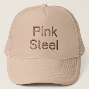 Boné de camionista Pink Steel caqui
