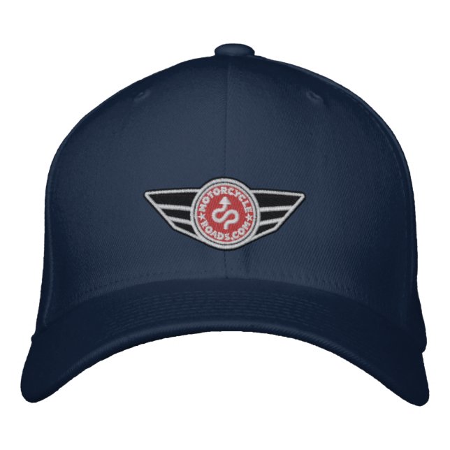 boné de esfera azul de marinho com logotipo RCM bo (Frente)
