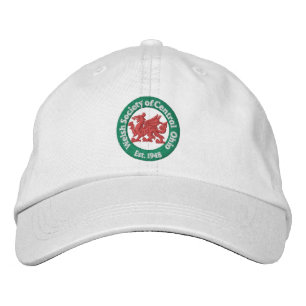 Boné de esfera de logotipo WSCO - Branco