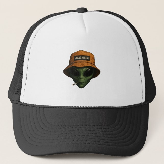 BONÉ DE EXTRATERRESTRE EM DESIGN  (Frente)