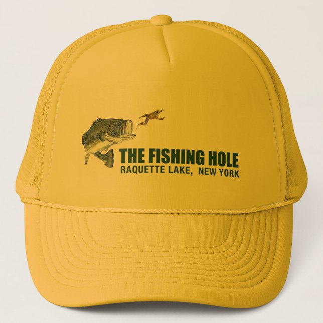 Boné de furo da pesca (Frente)
