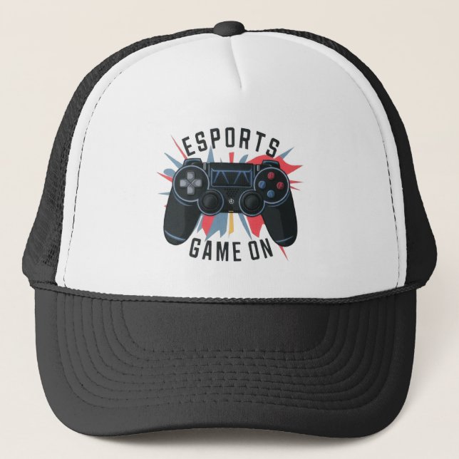 Boné de Jogador de Esports (Frente)
