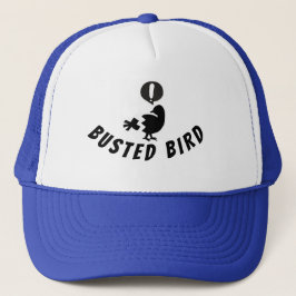 Boné de logotipo Busted Bird