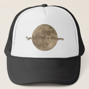 Boné de lua personalizado Trucker caps de chapéu