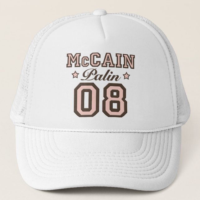 Boné de McCain Palin 08 (Frente)