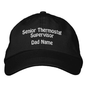 Boné de Supervisor de Termostato Bordado Personali