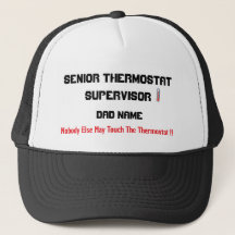 Boné de Supervisor de Termostato Personalizado par