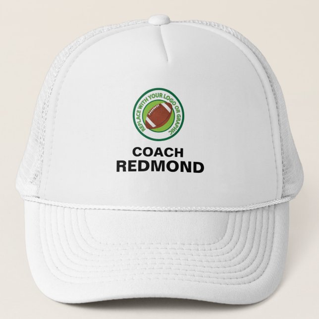 Boné de Treinador Com Seu Logotipo (Frente)