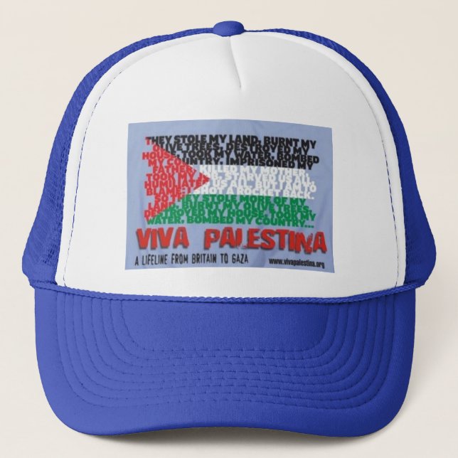 Boné de Viva Palestina (Frente)