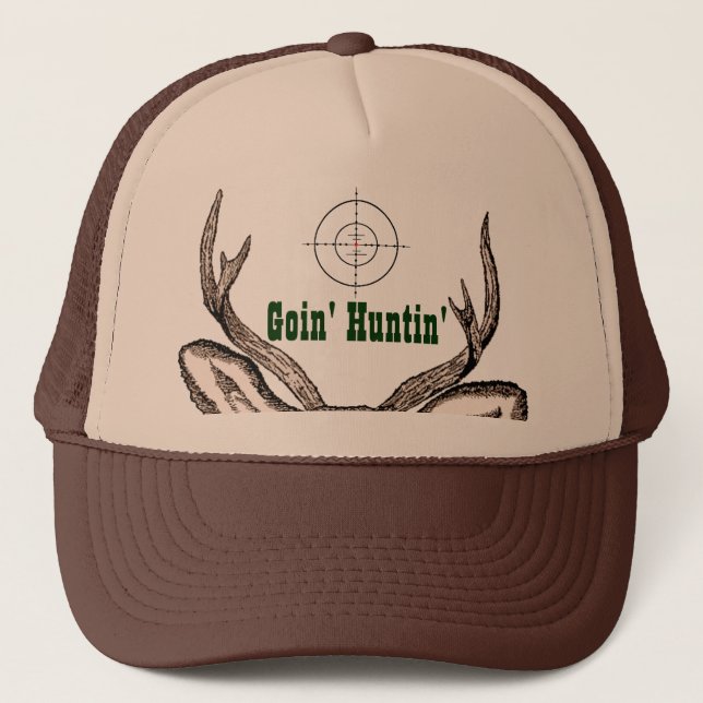 Boné Deer Hunter com escopo (Frente)